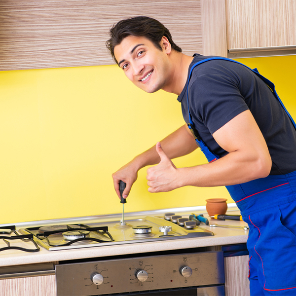 what are your typical service costs for stove repair in Donahue IA